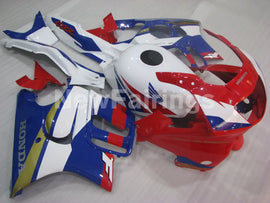 Red and Blue White Factory Style - CBR600 F3 97-98 Fairing Kit