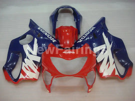 Red and Blue White Factory Style - CBR600 F4 99-00 Fairing Kit