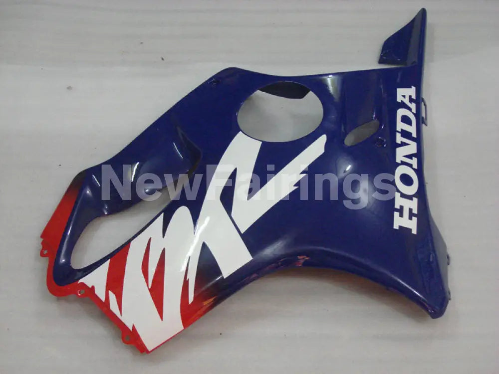 Red and Blue White Factory Style - CBR600 F4 99-00 Fairing Kit