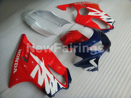 Red Blue White Factory Style - CBR600 F4 99-00 Fairing Kit