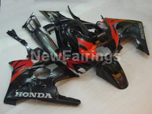 Cargar imagen en el visor de la galería, Red and Grey Black Factory Style - CBR600 F2 91-94 Fairing Kit