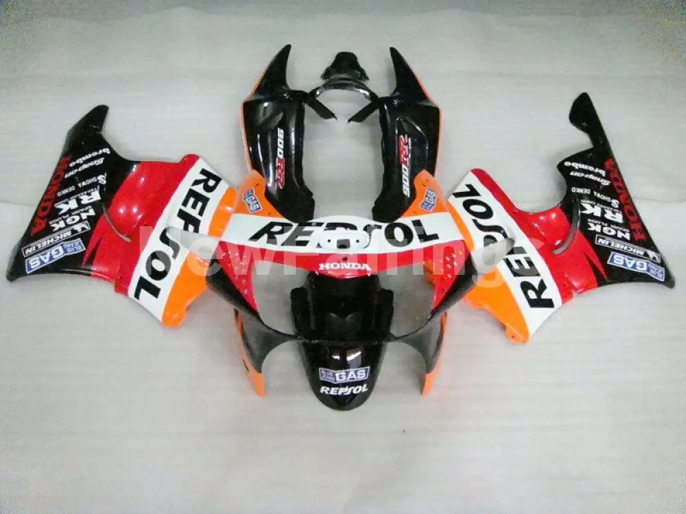 Red Orange and Black Repsol - CBR 919 RR 98-99 Fairing Kit