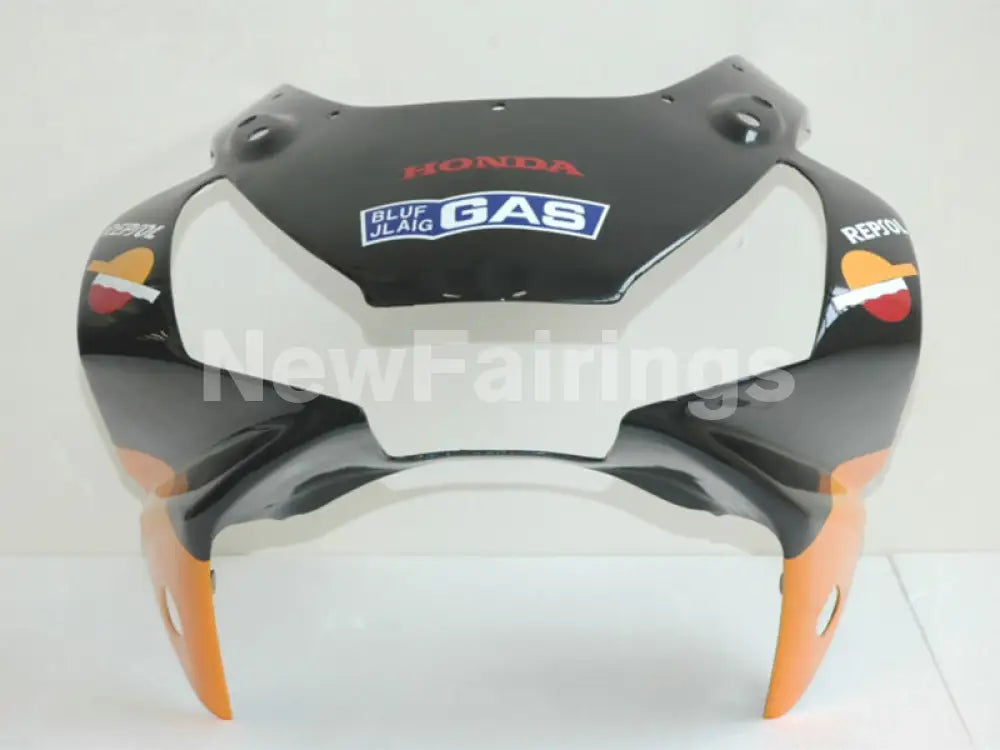Red and Orange Black Repsol - CBR 954 RR 02-03 Fairing Kit
