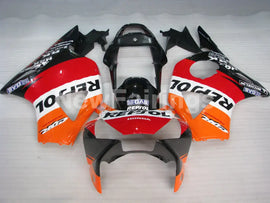 Red Orange Black Repsol - CBR 954 RR 02-03 Fairing Kit