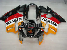 Cargar imagen en el visor de la galería, Red and Orange Black Repsol - CBR600 F4 99-00 Fairing Kit