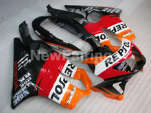 Cargar imagen en el visor de la galería, Red Orange Black Repsol - CBR600 F4 99-00 Fairing Kit