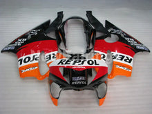 Cargar imagen en el visor de la galería, Red Orange Black Repsol - CBR600 F4 99-00 Fairing Kit