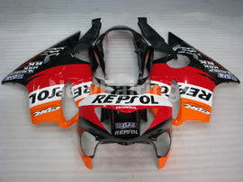 Red Orange Black Repsol - CBR600 F4 99-00 Fairing Kit