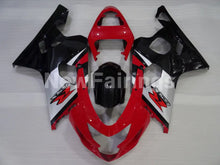 Cargar imagen en el visor de la galería, Red Silver and Black Factory Style - GSX-R600 04-05 Fairing Kit