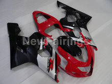 Cargar imagen en el visor de la galería, Red Silver and Black Factory Style - GSX-R750 04-05 Fairing Kit