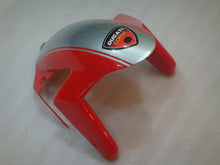 Cargar imagen en el visor de la galería, Red and Silver Black Factory Style - Ducati 749/999 05-06 Fairing Kit (Single Passenger Seat)