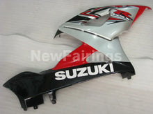 Cargar imagen en el visor de la galería, Red and Silver Black Factory Style - GSX-R1000 05-06 Fairing Kit
