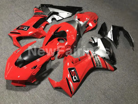 Red and Silver Factory Style - CBR1000RR 17-19 Fairing Kit