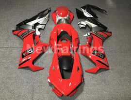 Red and Silver Factory Style - CBR1000RR 17-19 Fairing Kit
