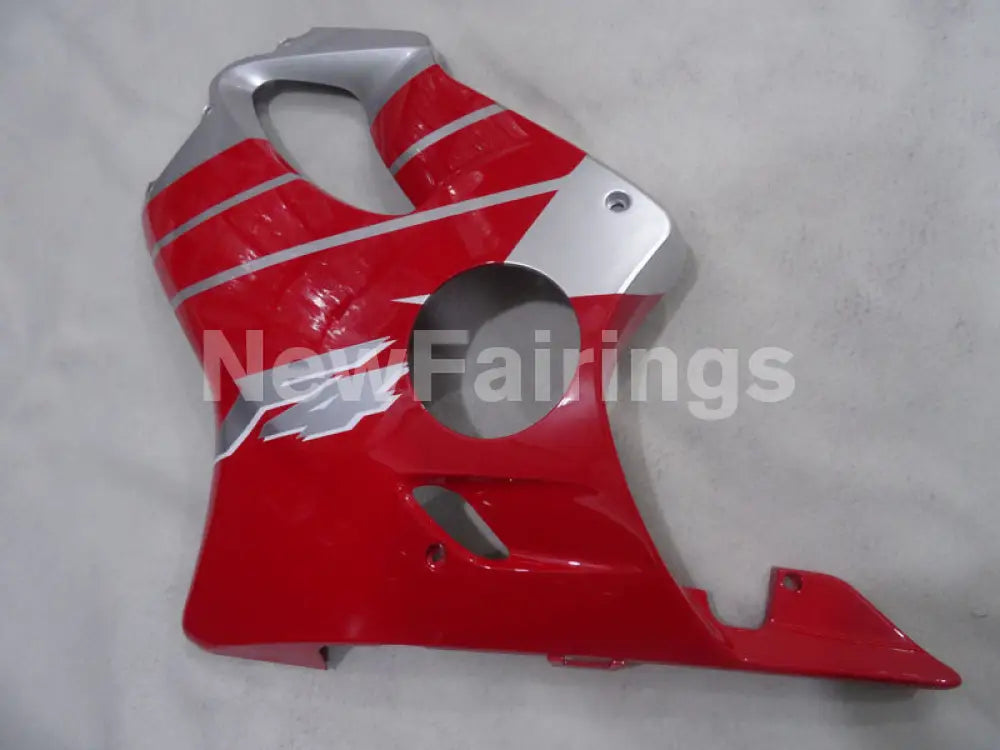 Red and Silver Factory Style - CBR600 F4 99-00 Fairing Kit
