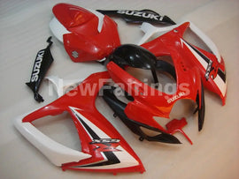 Red White and Black Factory Style - GSX-R600 06-07 Fairing Kit