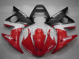 Red White and Black Factory Style - YZF-R6 03-04 Fairing Kit