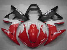 Cargar imagen en el visor de la galería, Red White and Black Factory Style - YZF-R6 05 Fairing Kit