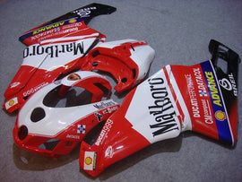 Red and White Black BREIL - Ducati 999 05-06 Fairing Kit (Single Passenger Seat)