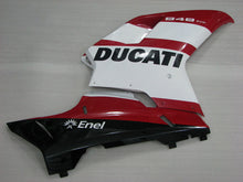 Cargar imagen en el visor de la galería, Red and White Black Enel - Ducati 848 07-11 Fairing Kit