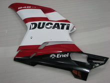 Cargar imagen en el visor de la galería, Red and White Black Enel - Ducati 848 07-11 Fairing Kit