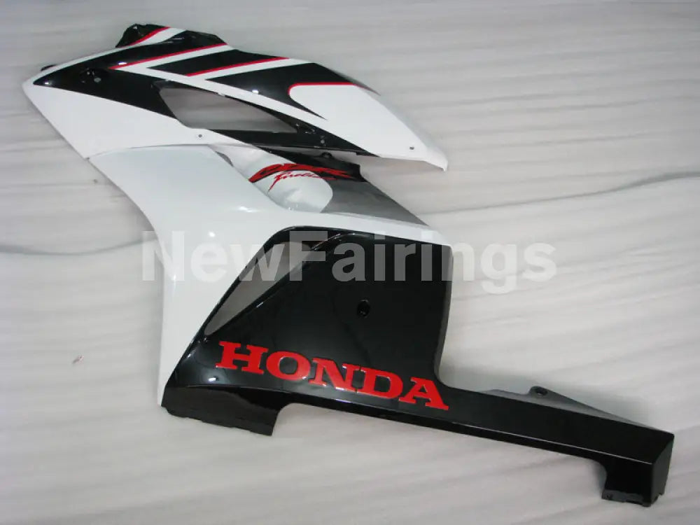 Red and White Black Factory Style - CBR1000RR 04-05 Fairing Kit