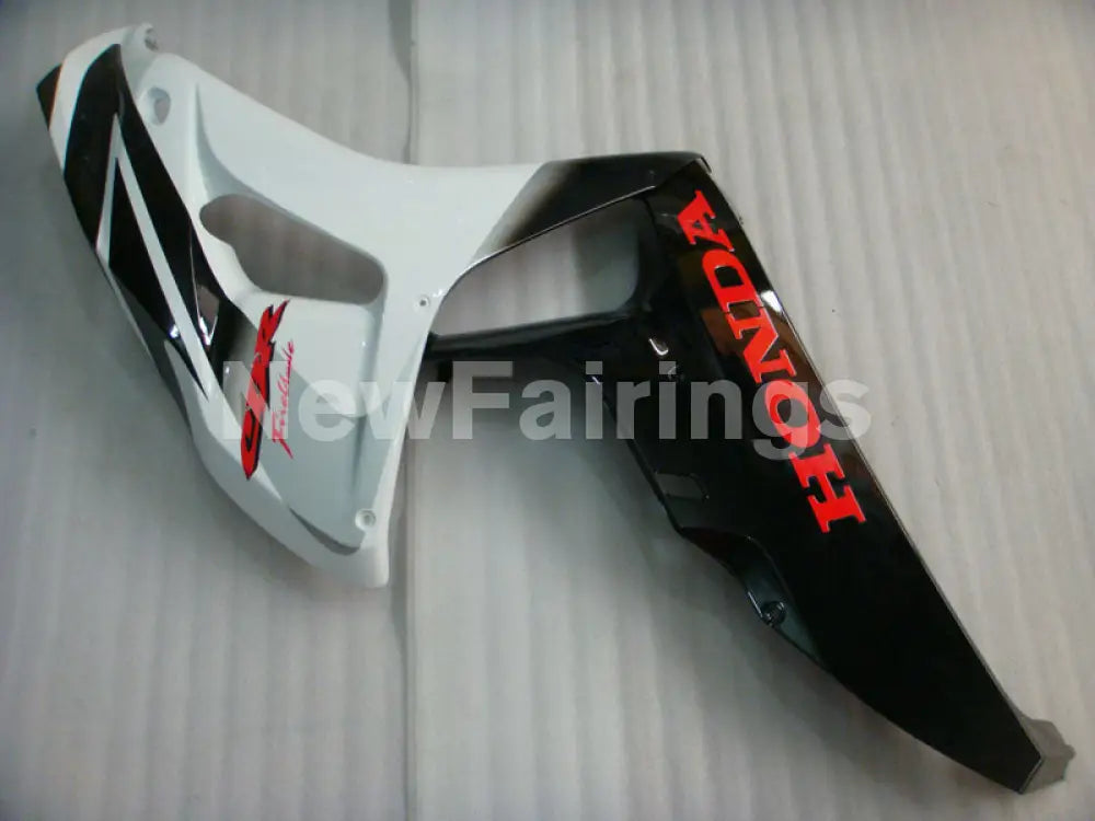 Red and White Black Factory Style - CBR1000RR 06-07 Fairing Kit