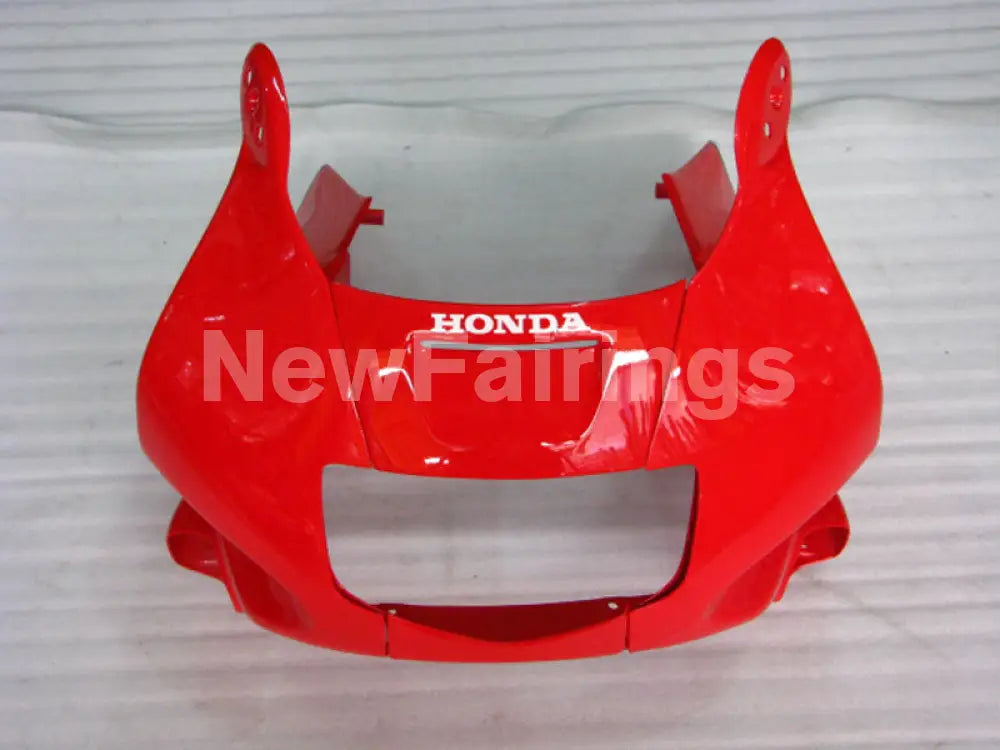 Red and White Black Factory Style - CBR600 F2 91-94 Fairing Kit