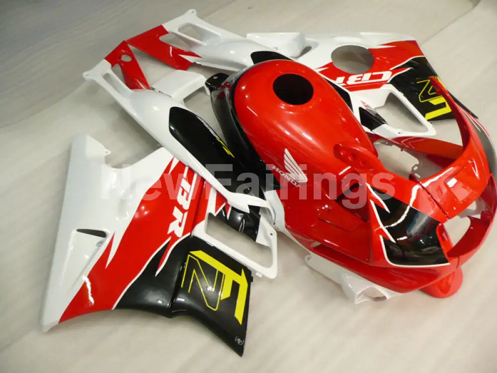 Red White and Black Factory Style - CBR600 F2 91-94 Fairing Kit