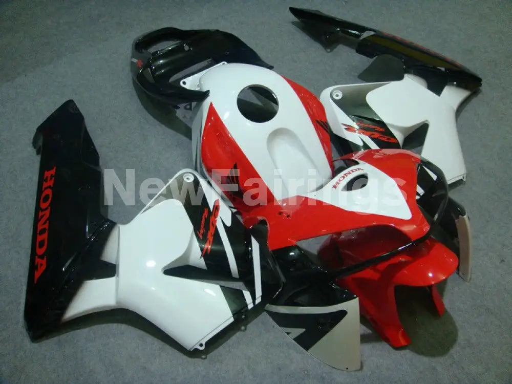 Red White and Black Factory Style - CBR600RR 05-06 Fairing Kit