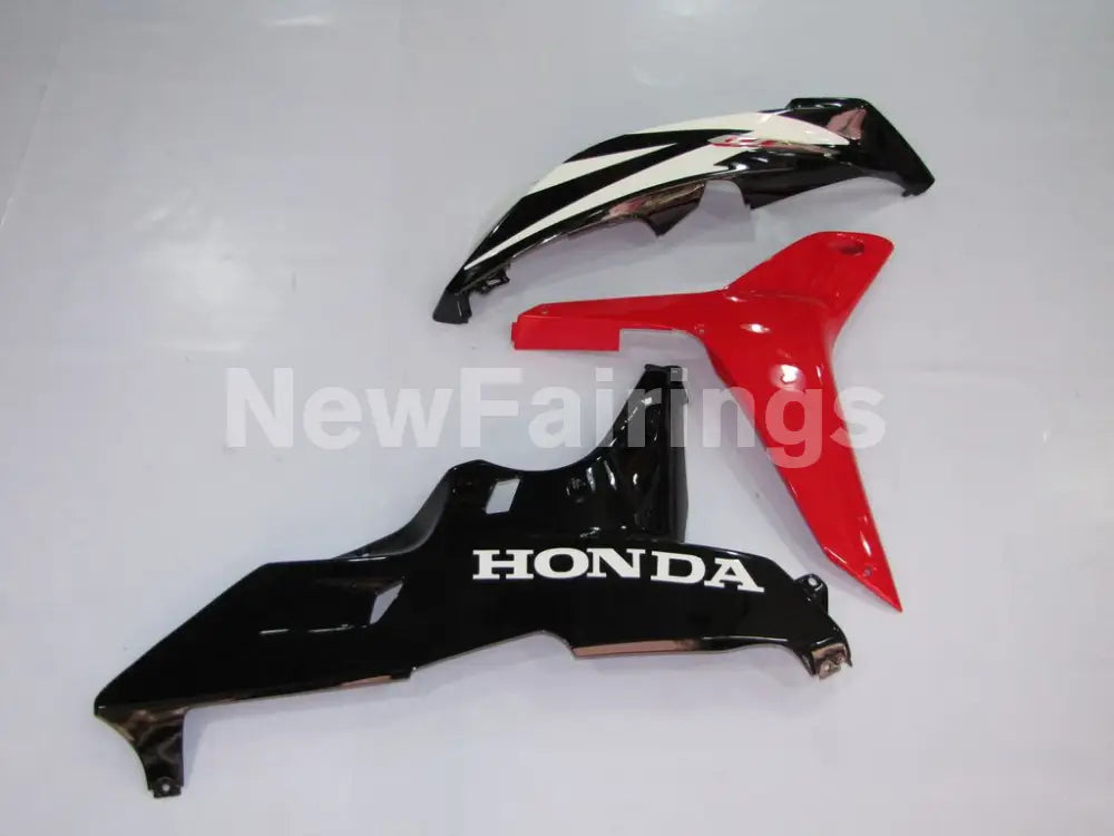 Red and White Black Factory Style - CBR600RR 07-08 Fairing Kit