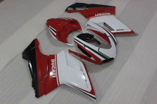 Cargar imagen en el visor de la galería, Red and White Black Factory Style - Ducati 1098 07-11 Fairing Kit