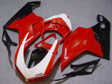 Cargar imagen en el visor de la galería, Red White and Black Factory Style - Ducati 1098 07-11 Fairing Kit