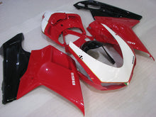 Cargar imagen en el visor de la galería, Red and White Black Factory Style - Ducati 1198 07-11 Fairing Kit