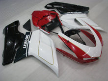 Cargar imagen en el visor de la galería, Red and White Black Factory Style - Ducati 848/1098/1198 07-11 Fairing Kit