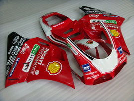 Red and White Black Performance - Ducati 748/916/996/998 96-02 Fairing Kit
