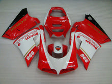 Cargar imagen en el visor de la galería, Red and White Black Performance - Ducati 996 96-02 Fairing Kit