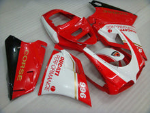 Cargar imagen en el visor de la galería, Red and White Black Performance - Ducati 996 96-02 Fairing Kit