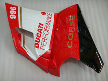 Cargar imagen en el visor de la galería, Red and White Black Performance - Ducati 996 96-02 Fairing Kit