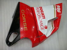 Cargar imagen en el visor de la galería, Red and White Black Performance - Ducati 996 96-02 Fairing Kit