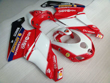 Cargar imagen en el visor de la galería, Red and White Black PIRELLI - Ducati 749 05-06 Fairing Kit (Single Passenger Seat)