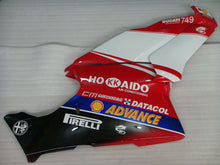 Cargar imagen en el visor de la galería, Red and White Black PIRELLI - Ducati 749 05-06 Fairing Kit (Single Passenger Seat)