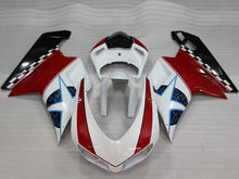 Cargar imagen en el visor de la galería, Red White and Black Star - Ducati 848/1098/1198 07-11 Fairing Kit