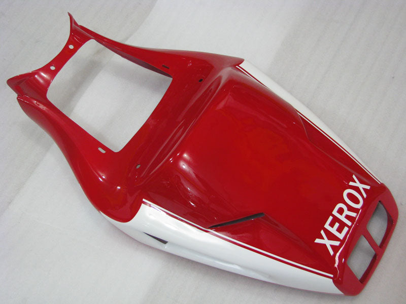 Red and White Black XEROX - Ducati 748/916/996/998 96-02 Fairing Kit