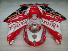 Cargar imagen en el visor de la galería, Red and White Black Xerox - Ducati 749/999 03-04 Fairing Kit (Single Passenger Seat)