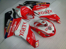 Cargar imagen en el visor de la galería, Red and White Black Xerox - Ducati 999 03-04 Fairing Kit (Single Passenger Seat)