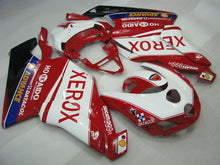 Cargar imagen en el visor de la galería, Red and White Black Xerox - Ducati 999 05-06 Fairing Kit (Single Passenger Seat)