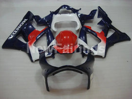 Red and White Blue Factory Style - CBR 929 RR 00-01 Fairing Kit