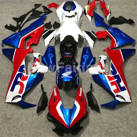 Red White and Blue Factory Style - CBR1000RR 17-19 Fairing Kit