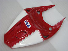Cargar imagen en el visor de la galería, Red and White Blue FILA - Ducati 749/999 03-04 Fairing Kit (Single Passenger Seat)